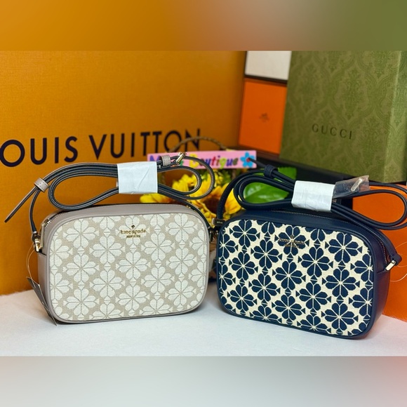 🆕KATE SPADE Blue and Cream Floral Crossbody Bag - Picture 16 of 17